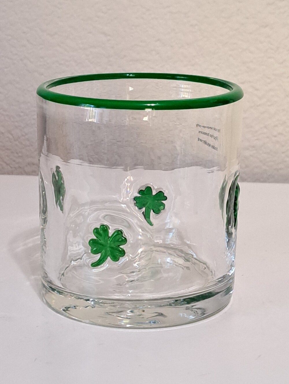 Shamrock Juice Glass